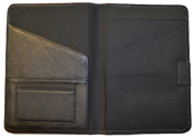 Black Leather Paper Journal Cover