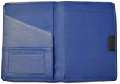 Blue Leather Paper Journal Cover