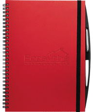 Faux Leather Ruled Paper Journal