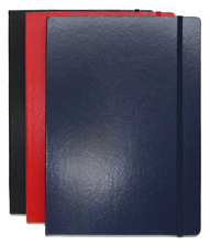 Large Faux Leather Bound Paper Journals