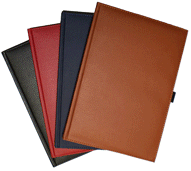 Leather Pebble Texture Notebooks