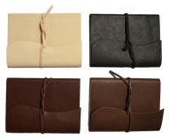 Writer's Wrapped Leather Paper Journal and Diaries